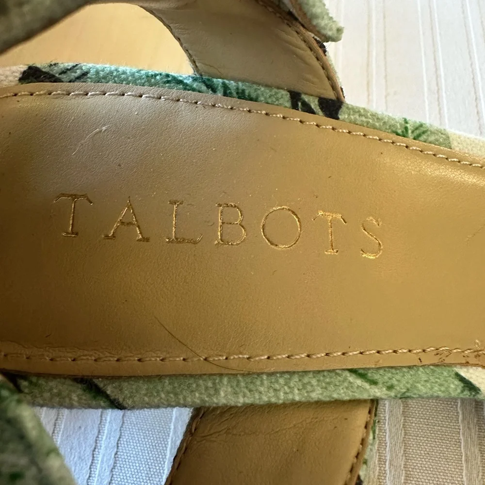 Talbots wedge sandals